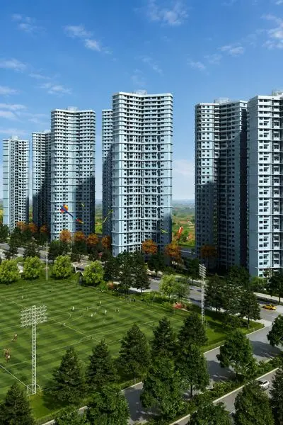 Residential development in Noida
