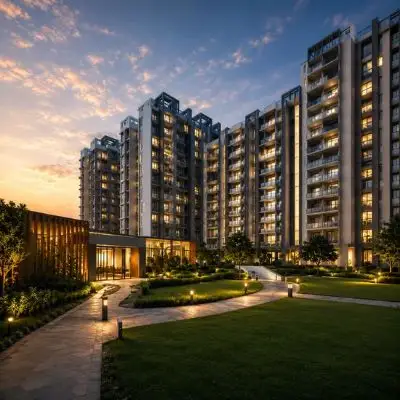 Luxury apartments at Jaypee Greens Wish Town Noida