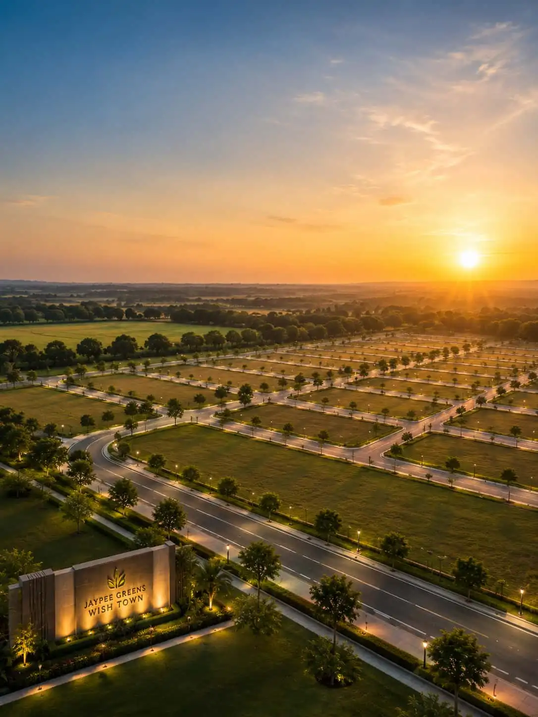 Jaypee Greens residential plots in Noida