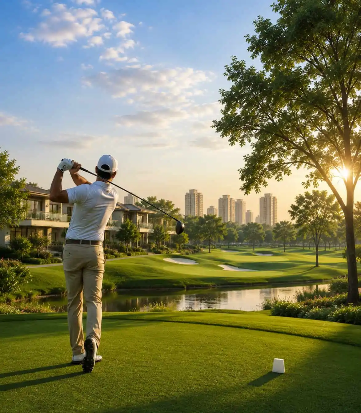 Golf and sports environment at Jaypee Greens Greater Noida