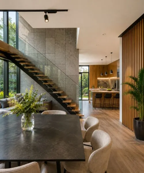 Spacious luxury apartment living